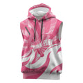 Australia Field Hockey Breast Cancer Personalised Sleeveless Hoodie Think Pink Ribbon Aboriginal Art