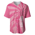 Australia Netball Breast Cancer Personalised Baseball Jersey Aussie Kangaroo Together We Can