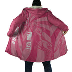 Australia Netball Breast Cancer Personalised Cloak Aussie Kangaroo Together We Can