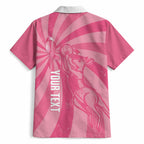 Australia Netball Breast Cancer Personalised Hawaiian Shirt Aussie Kangaroo Together We Can