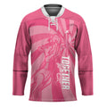 Australia Netball Breast Cancer Personalised Hockey Jersey Aussie Kangaroo Together We Can