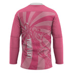 Australia Netball Breast Cancer Personalised Hockey Jersey Aussie Kangaroo Together We Can