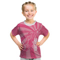 Australia Netball Breast Cancer Personalised Kid T Shirt Aussie Kangaroo Together We Can