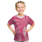 Australia Netball Breast Cancer Personalised Kid T Shirt Aussie Kangaroo Together We Can