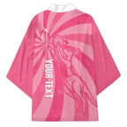 Australia Netball Breast Cancer Personalised Kimono Aussie Kangaroo Together We Can