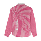 Australia Netball Breast Cancer Personalised Women Casual Shirt Aussie Kangaroo Together We Can