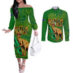 australia-surf-couples-matching-off-the-shoulder-long-sleeve-dress-and-long-sleeve-button-shirts-2023-happy-kangaroo-indigenous-artsy