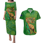 australia-surf-couples-matching-puletasi-dress-and-hawaiian-shirt-2023-happy-kangaroo-indigenous-artsy