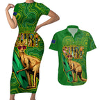australia-surf-couples-matching-short-sleeve-bodycon-dress-and-hawaiian-shirt-2023-happy-kangaroo-indigenous-artsy