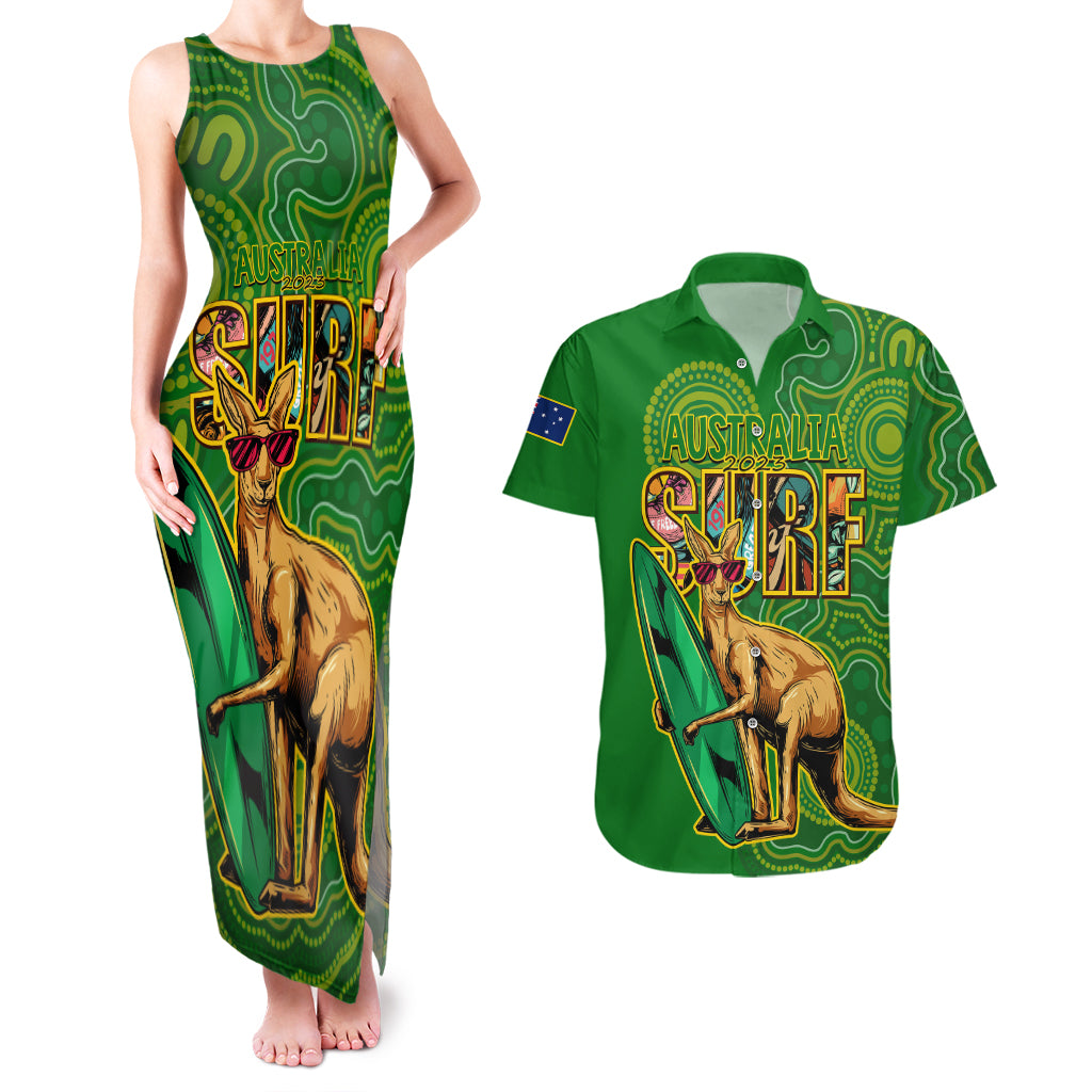 australia-surf-couples-matching-tank-maxi-dress-and-hawaiian-shirt-2023-happy-kangaroo-indigenous-artsy