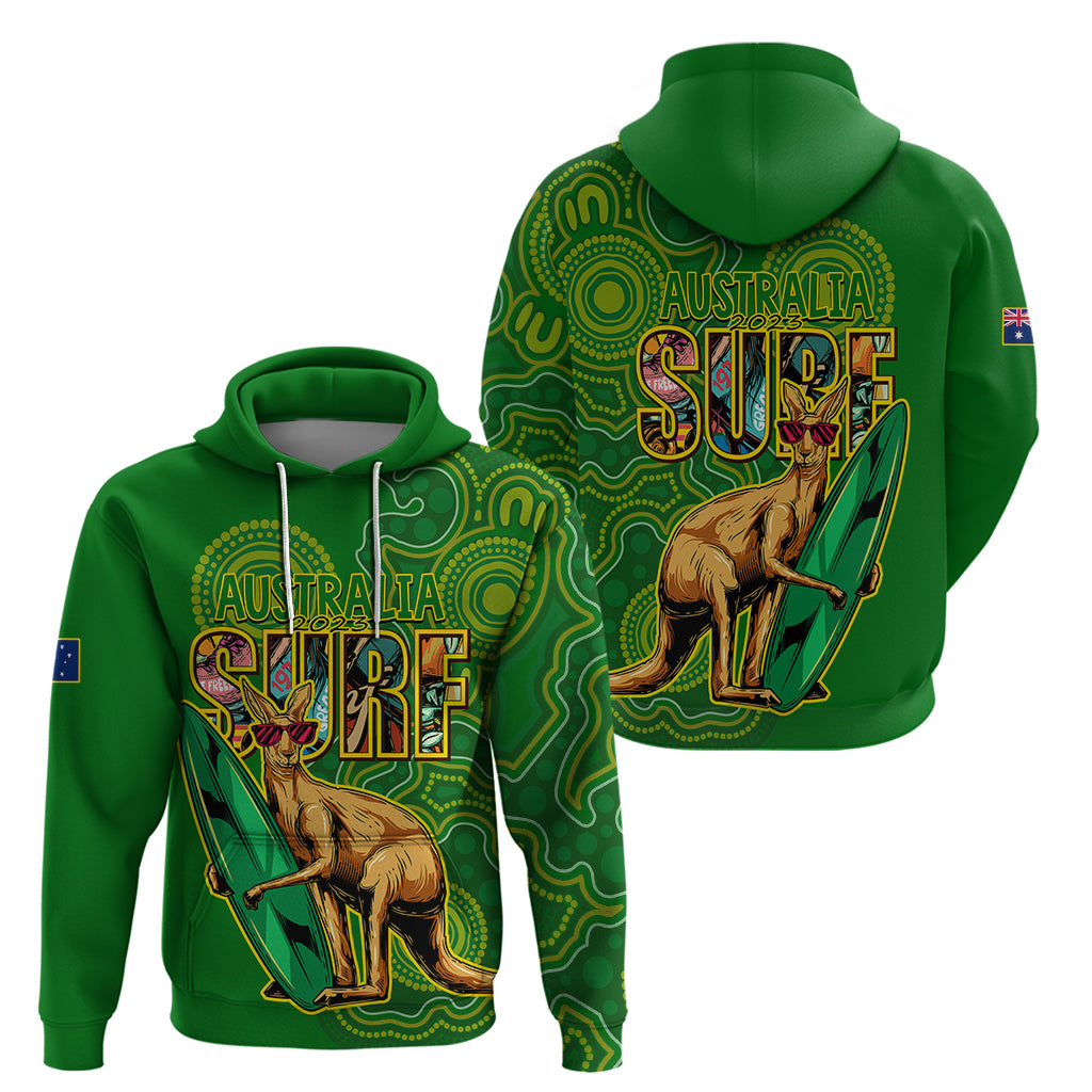 australia-surf-hoodie-2023-happy-kangaroo-indigenous-artsy