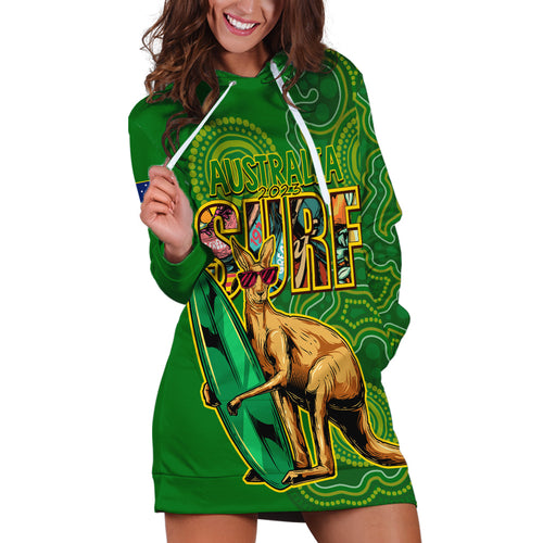 australia-surf-hoodie-dress-2023-happy-kangaroo-indigenous-artsy