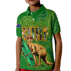 australia-surf-kid-polo-shirt-2023-happy-kangaroo-indigenous-artsy