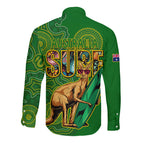 australia-surf-long-sleeve-button-shirt-2023-happy-kangaroo-indigenous-artsy