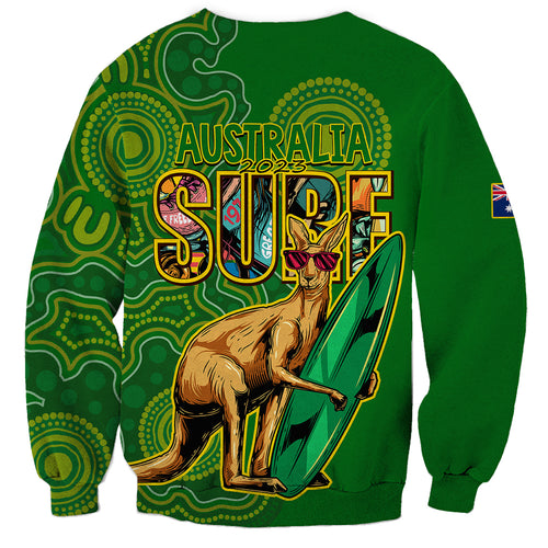 australia-surf-sweatshirt-2023-happy-kangaroo-indigenous-artsy