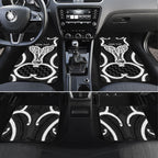 Aotearoa Atua Tangaroa Personalised Car Mats God Of The Sea Maori Whale Tail Black