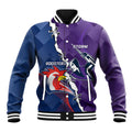 Custom NRL Storm And Roosters Rugby 2024 Baseball Jacket Go Champions Dynamic Version