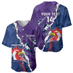 Custom NRL Storm And Roosters Rugby 2024 Baseball Jersey Go Champions Dynamic Version