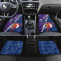 Custom NRL Storm And Roosters Rugby 2024 Car Mats Go Champions Dynamic Version