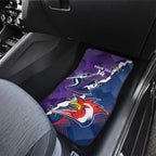 Custom NRL Storm And Roosters Rugby 2024 Car Mats Go Champions Dynamic Version