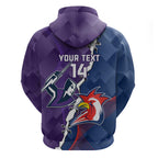 Custom NRL Storm And Roosters Rugby 2024 Hoodie Go Champions Dynamic Version