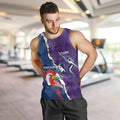 Custom NRL Storm And Roosters Rugby 2024 Men Tank Top Go Champions Dynamic Version
