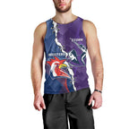 Custom NRL Storm And Roosters Rugby 2024 Men Tank Top Go Champions Dynamic Version