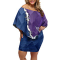 Custom NRL Storm And Roosters Rugby 2024 Off Shoulder Short Dress Go Champions Dynamic Version