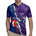 Custom NRL Storm And Roosters Rugby 2024 Rugby Jersey Go Champions Dynamic Version
