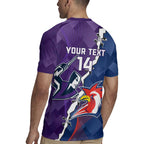 Custom NRL Storm And Roosters Rugby 2024 Rugby Jersey Go Champions Dynamic Version