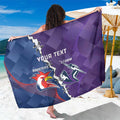Custom NRL Storm And Roosters Rugby 2024 Sarong Go Champions Dynamic Version