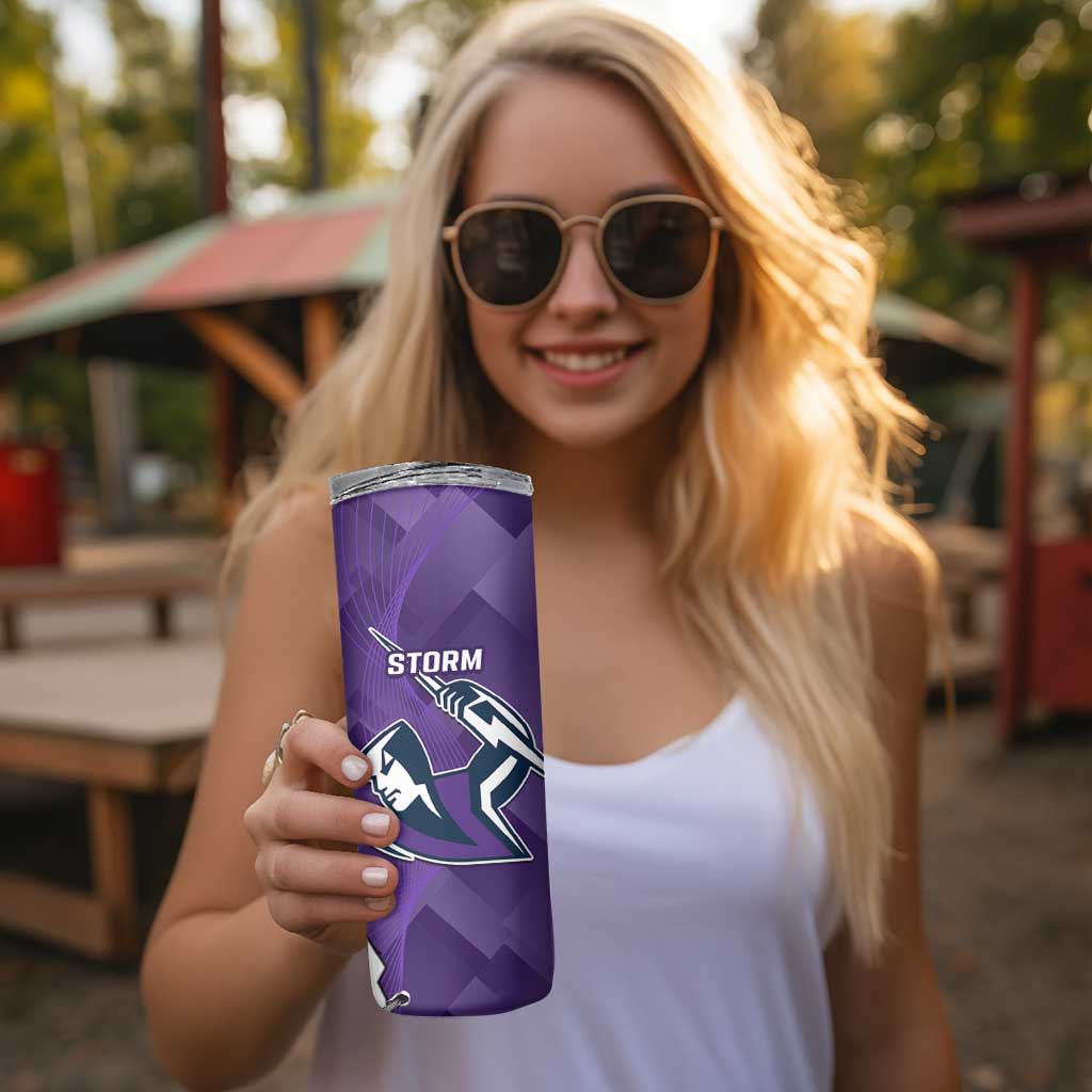 NRL Storm And Roosters Rugby 2024 Skinny Tumbler Go Champions Dynamic Version