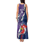 Custom NRL Storm And Roosters Rugby 2024 Tank Maxi Dress Go Champions Dynamic Version