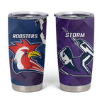 NRL Storm And Roosters Rugby 2024 Tumbler Cup Go Champions Dynamic Version