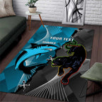 Custom NRL Panthers And Sharks Rugby 2024 Area Rug Go Champions Dynamic Version