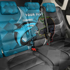 Custom NRL Panthers And Sharks Rugby 2024 Back Car Seat Cover Go Champions Dynamic Version