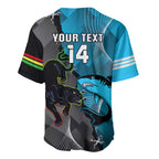 Custom NRL Panthers And Sharks Rugby 2024 Baseball Jersey Go Champions Dynamic Version