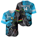 Custom NRL Panthers And Sharks Rugby 2024 Baseball Jersey Go Champions Dynamic Version
