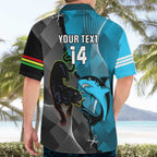 Custom NRL Panthers And Sharks Rugby 2024 Hawaiian Shirt Go Champions Dynamic Version
