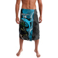 Custom NRL Panthers And Sharks Rugby 2024 Lavalava Go Champions Dynamic Version