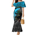 Custom NRL Panthers And Sharks Rugby 2024 Mermaid Dress Go Champions Dynamic Version