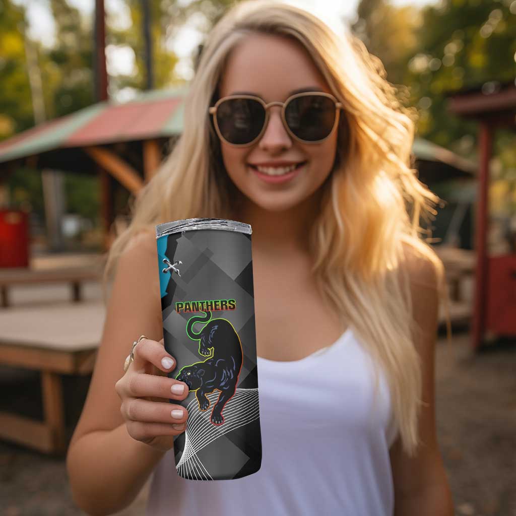 NRL Panthers And Sharks Rugby 2024 Skinny Tumbler Go Champions Dynamic Version