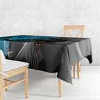 Custom NRL Panthers And Sharks Rugby 2024 Tablecloth Go Champions Dynamic Version