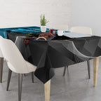 Custom NRL Panthers And Sharks Rugby 2024 Tablecloth Go Champions Dynamic Version