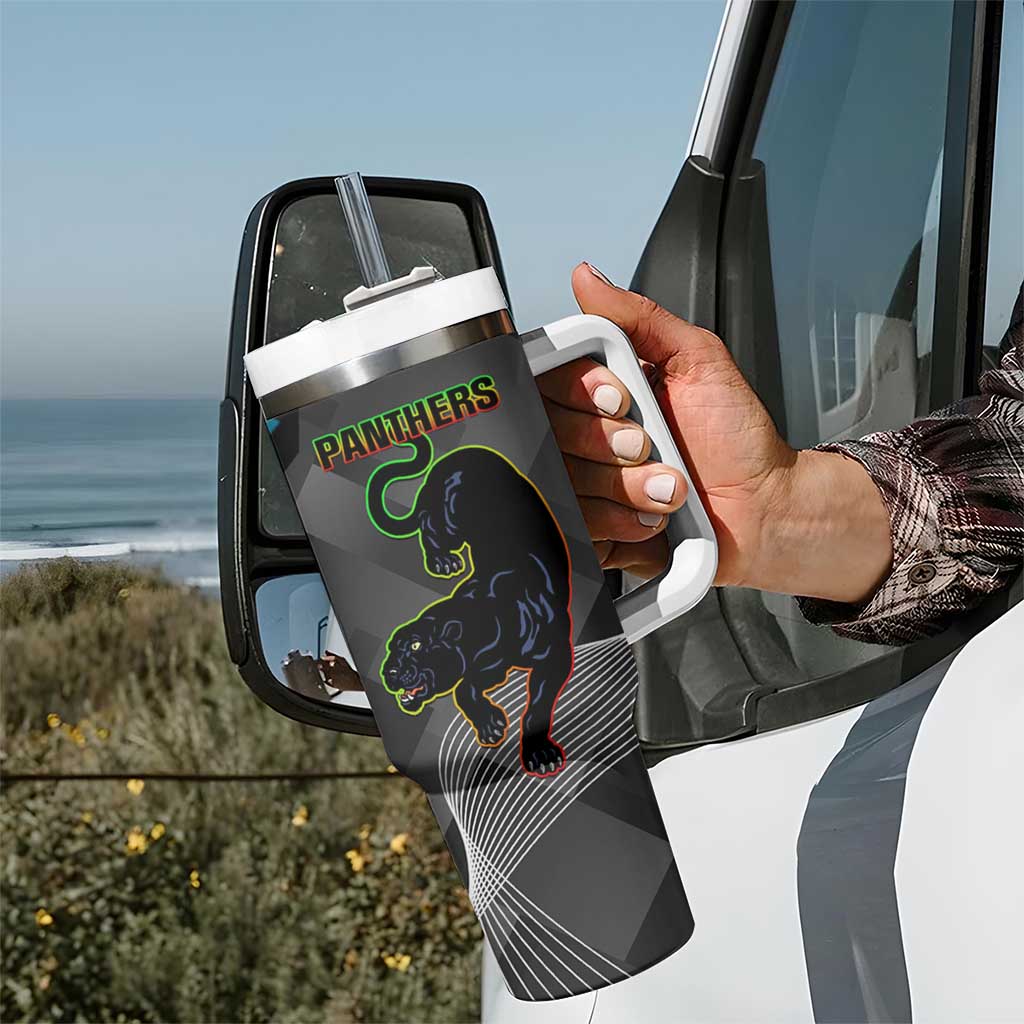 NRL Panthers And Sharks Rugby 2024 Tumbler With Handle Go Champions Dynamic Version