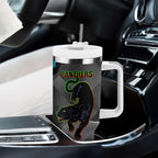 NRL Panthers And Sharks Rugby 2024 Tumbler With Handle Go Champions Dynamic Version
