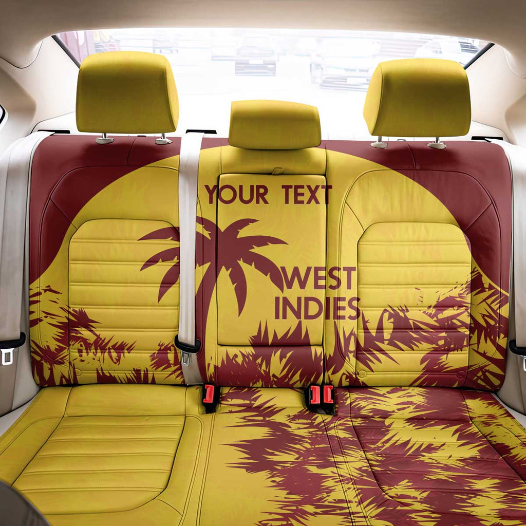 Custom West Indies Cricket Back Car Seat Cover Windies Newest Version