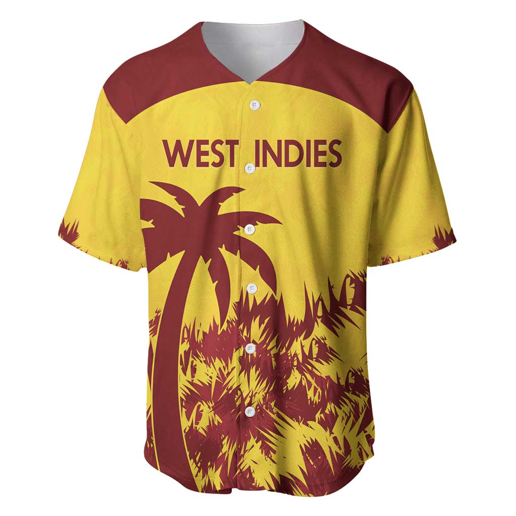 Custom West Indies Cricket Baseball Jersey Windies Newest Version