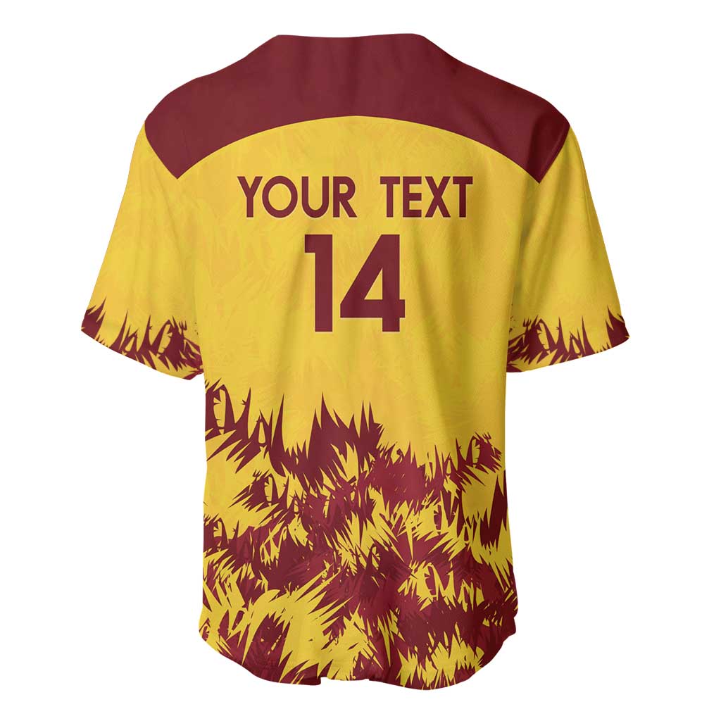Custom West Indies Cricket Baseball Jersey Windies Newest Version