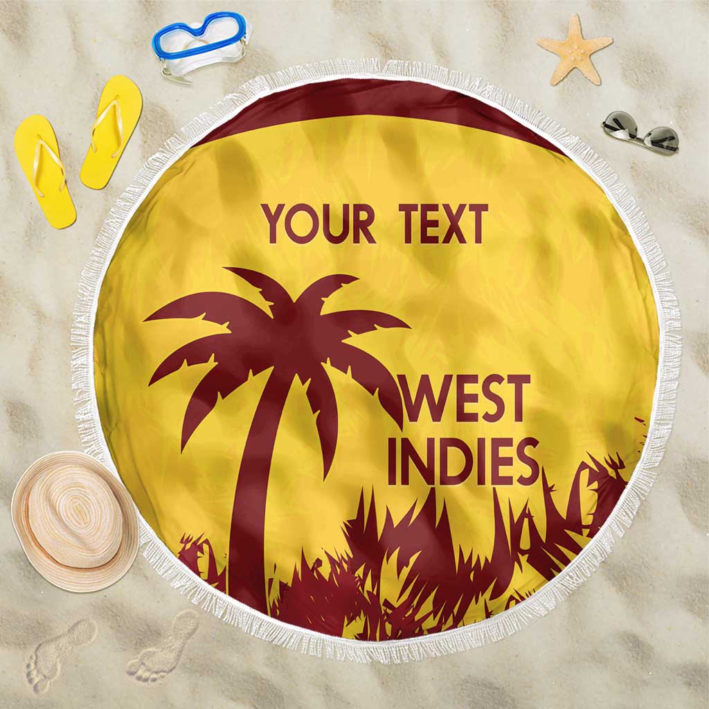 Custom West Indies Cricket Beach Blanket Windies Newest Version